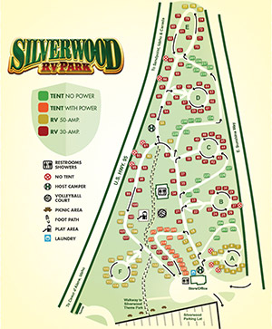 Silverwood Lake Campground Map